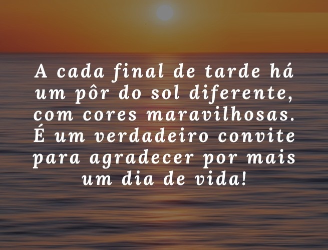 Final de Tarde Saudade